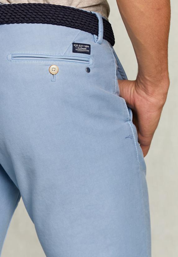 River Woods Slim Fit Katoenen Chino Jack Frost