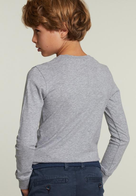 River Woods Slim Fit Katoenen T-shirt Pinguin Mix