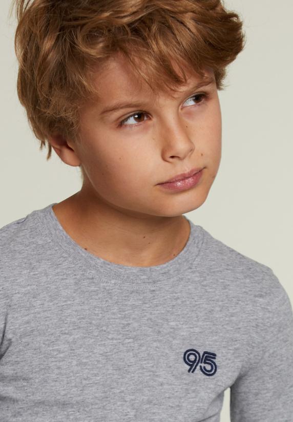 River Woods Slim Fit Katoenen T-shirt Pinguin Mix