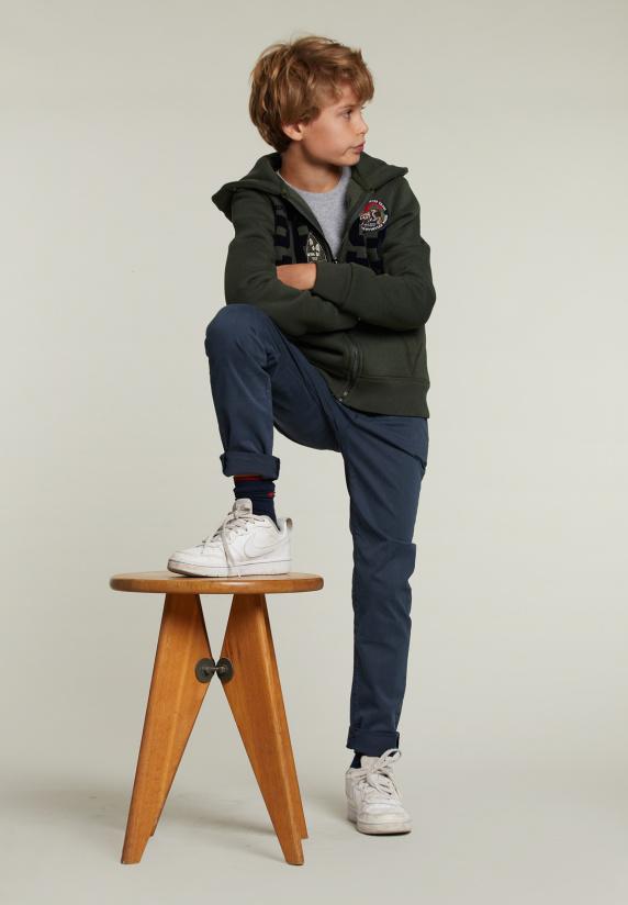 River Woods Slim Fit Katoenen T-shirt Pinguin Mix