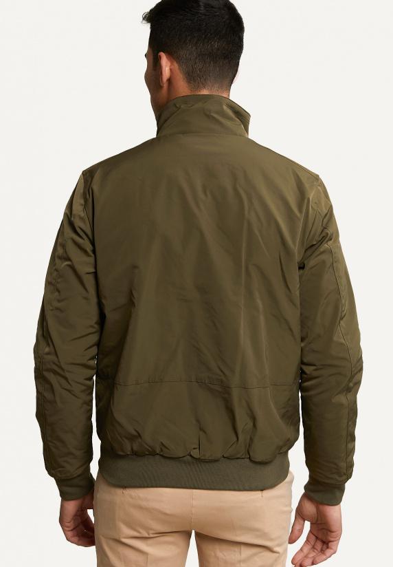 River Woods Sportieve Blouson Zijzakken Kaki