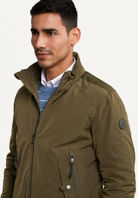 River Woods Sportieve Blouson Zijzakken Kaki