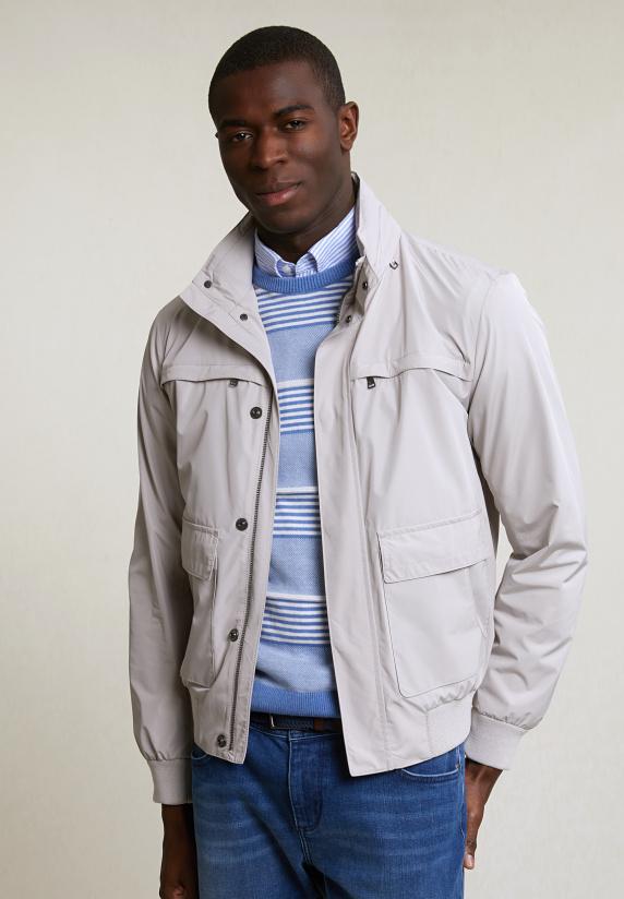 River Woods Sportieve Jas 4 Zakken Sand