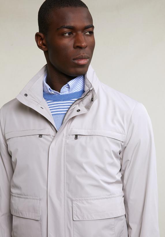 River Woods Sportieve Jas 4 Zakken Sand