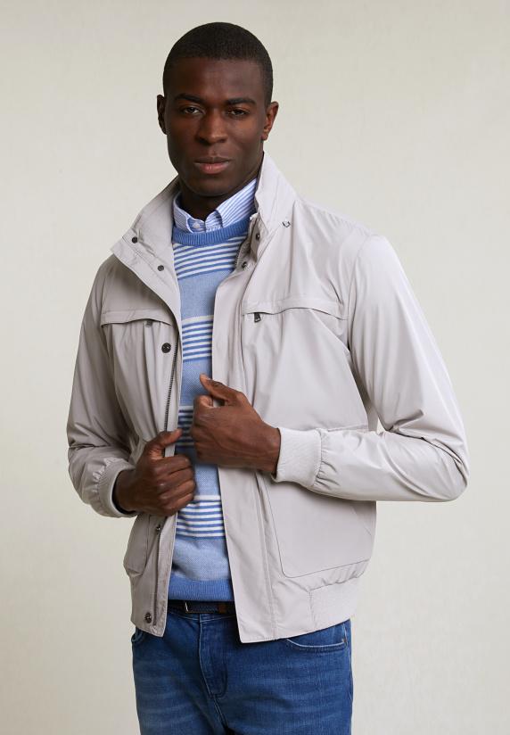 river woods Sportieve jas 4 zakken sand