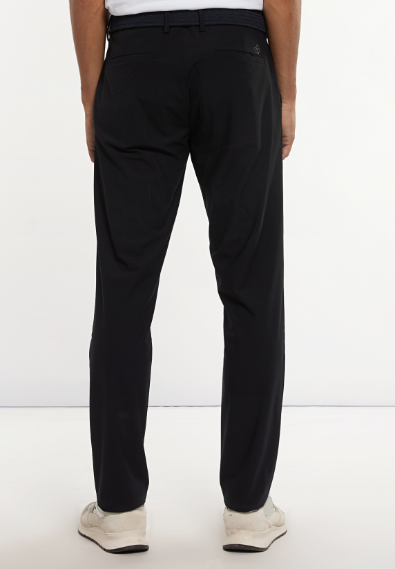 River Woods Technische Stretch Broek Navy