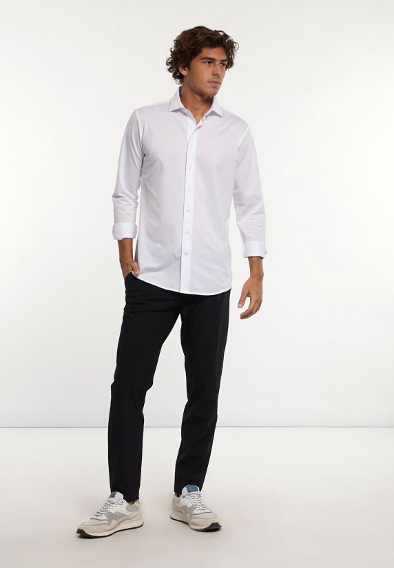 River Woods Technische Stretch Broek Navy