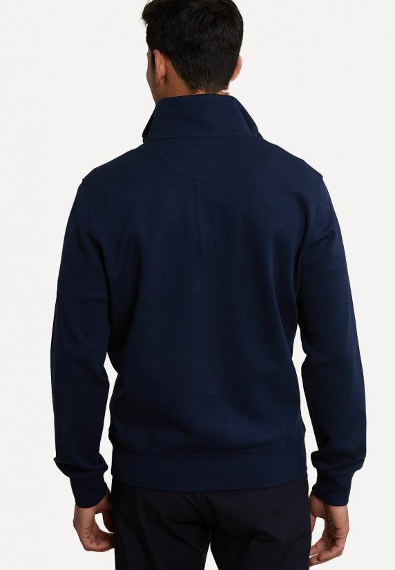 River Woods Techno Fleece Trui Dark Navy