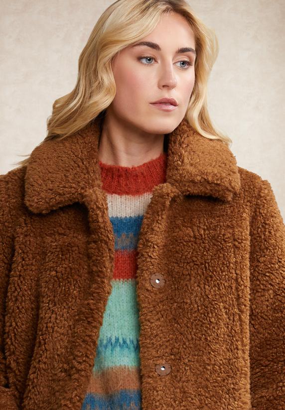 River Woods Teddymantel 2 Zakken Bruin