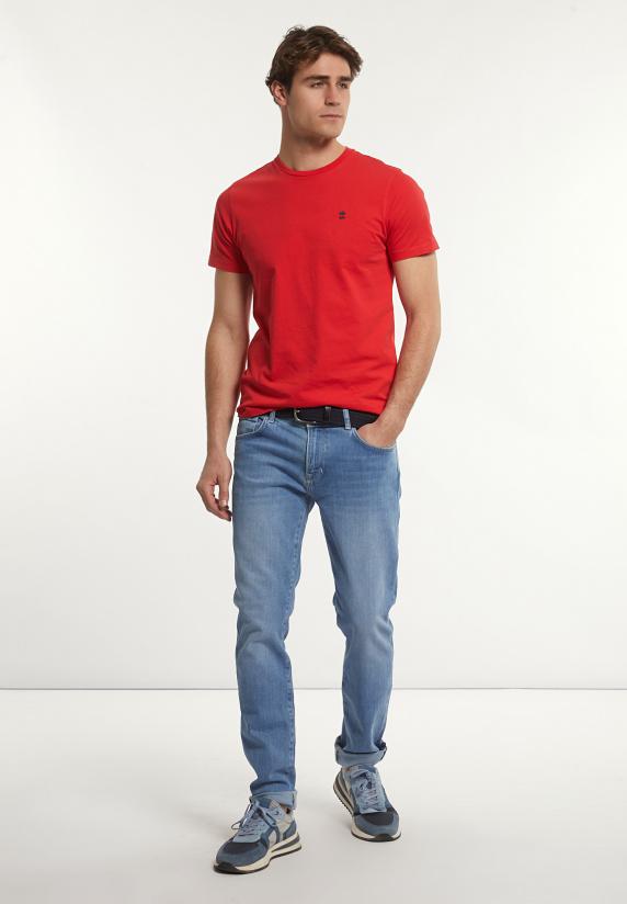 River Woods Tight Fit Jeansbroek Blauw