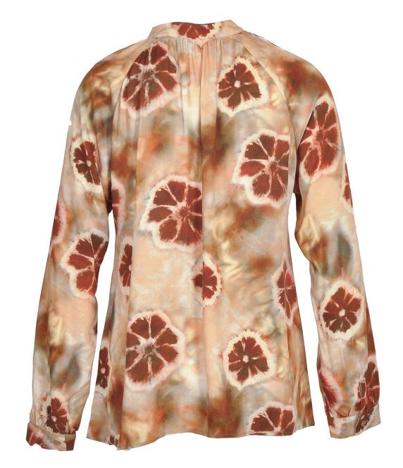 River Woods Wijde Blouse Met Raglanmouwen In Multi