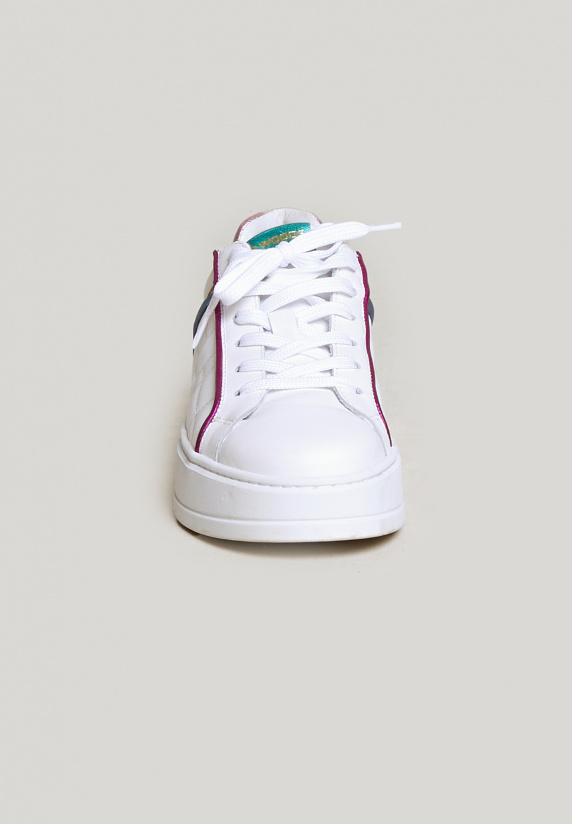 River Woods Witte Sneakers Met Veters