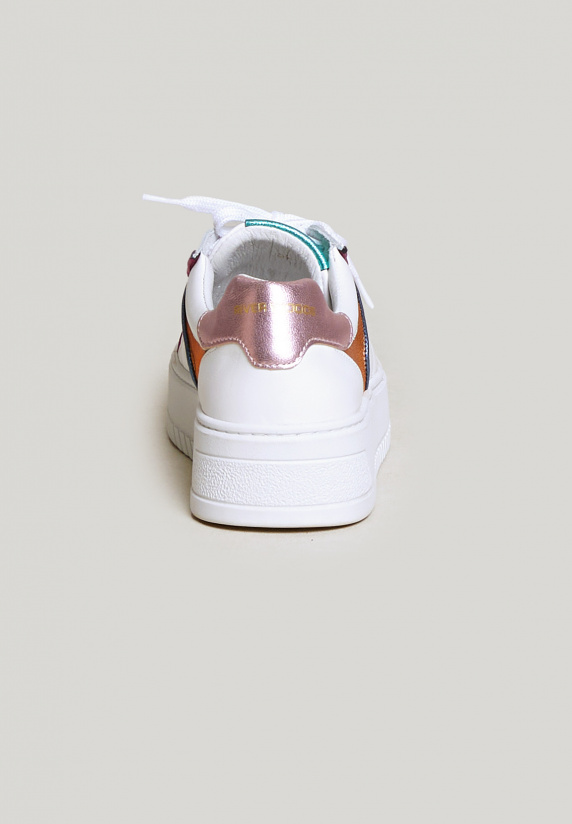 River Woods Witte Sneakers Met Veters