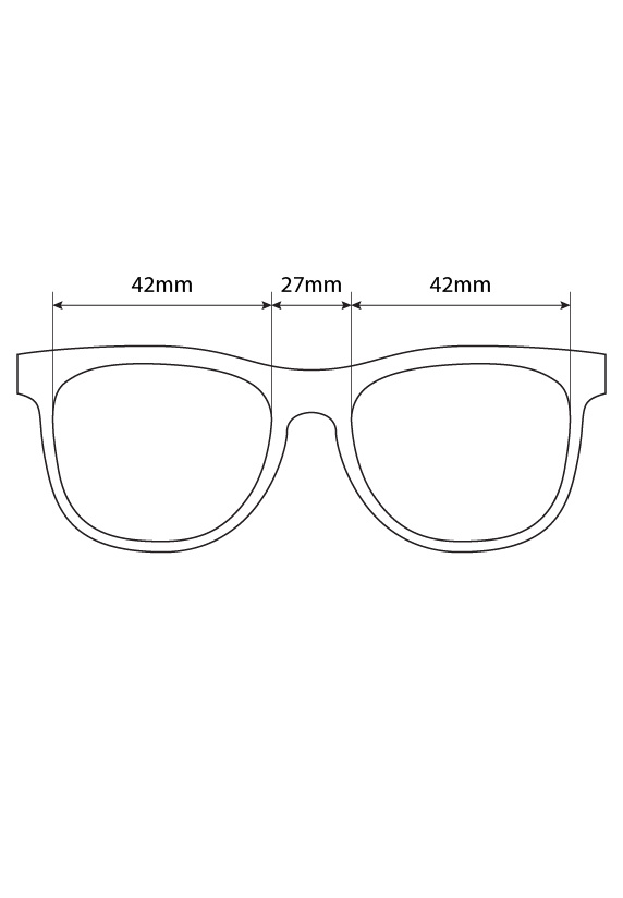 River Woods Zwarte Zonnebril Kate