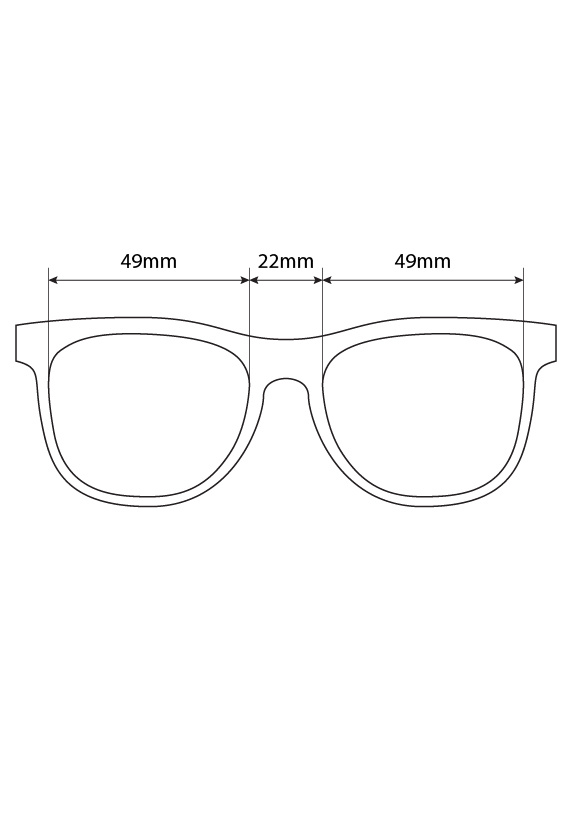 River Woods Zwarte Zonnebril Olivia