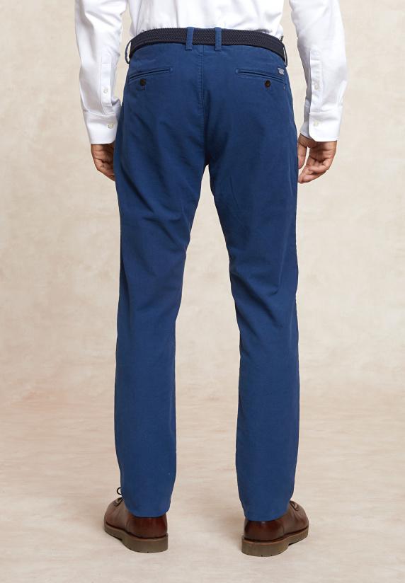 River Woods Slim Fit Basic Chinobroek Stretch Denim