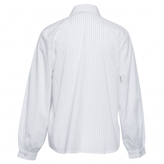 River Woods Slipoverblouse Met Verwijderbare Sjaal In Wit