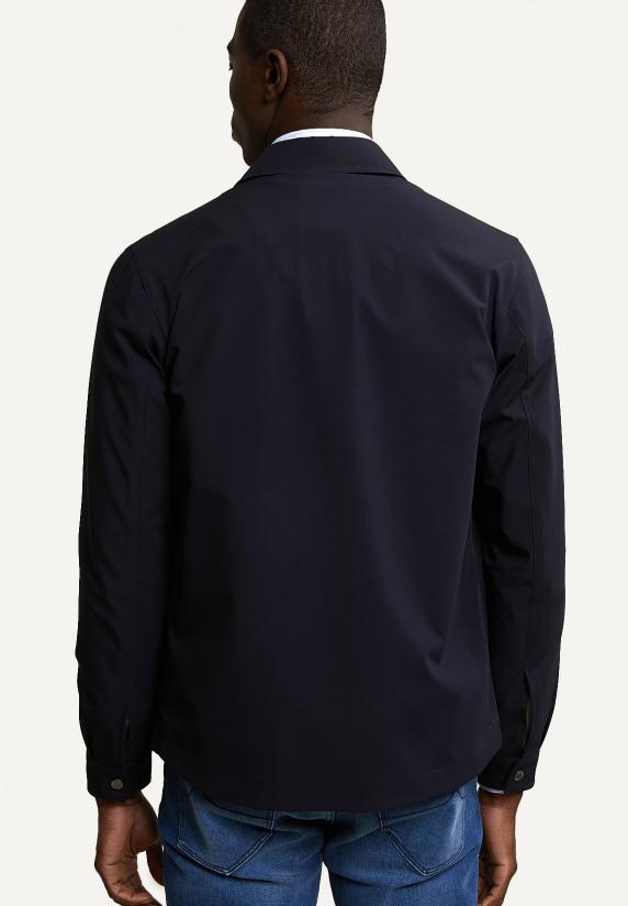 River Woods Technische Stretch Jas Borstzak Dark Navy