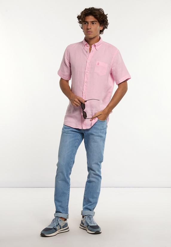 River Woods Tight Fit Basic Jeansbroek 5-zakken Bleach