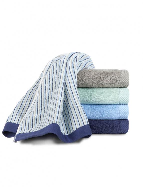 river woods Top kwaliteit gestreepte kleine handdoek River Woods by Clarysse