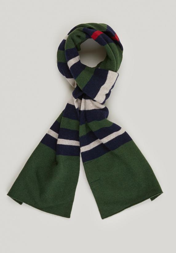river woods Wol-kasjmier gestreepte sjaal table mountain voor jongens