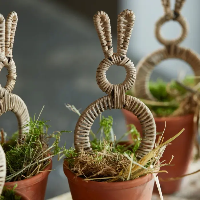Riviera Maison Decoratie Rustic Rattan Easter Bunny S