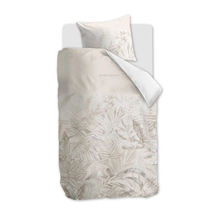 riviera maison Dekbedovertrek RM Soft Shades Beige 140x200/220