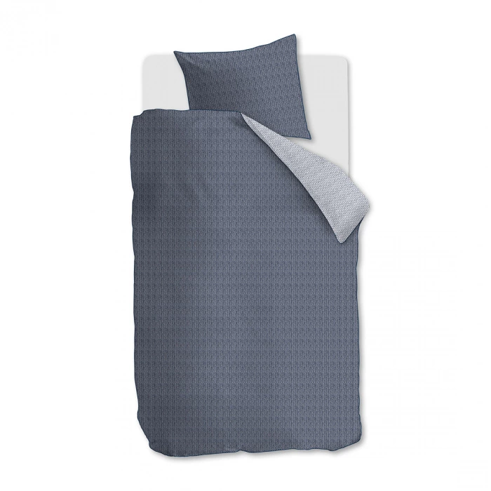 riviera maison Dekbedovertrek RM Twisted Blauw 140x200/220