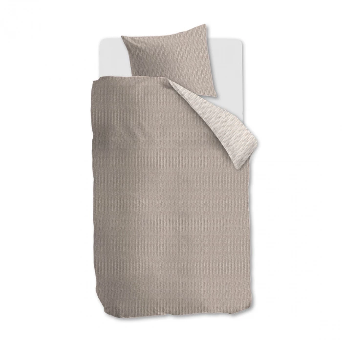 riviera maison Dekbedovertrek RM Twisted Zand 140x200/220