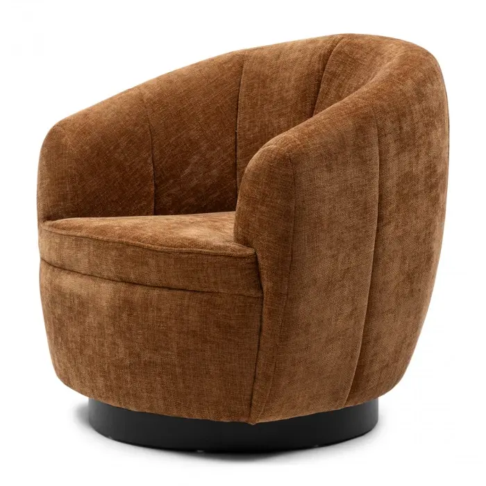 Riviera Maison Draaibare Fauteuil The Countess Bruin