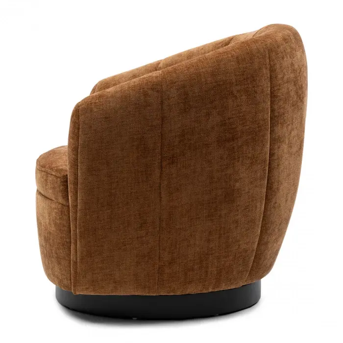 Riviera Maison Draaibare Fauteuil The Countess Bruin