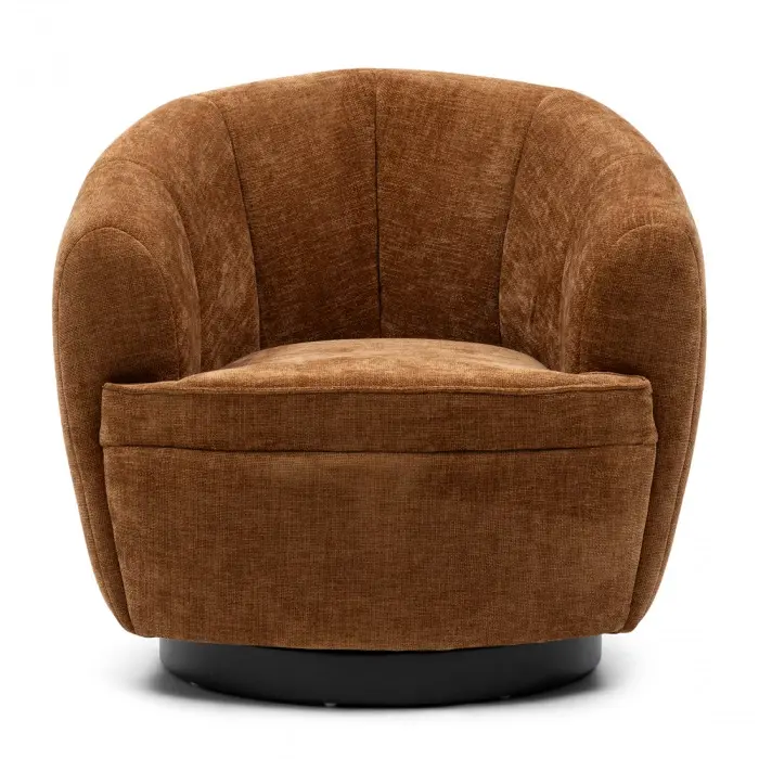 riviera maison Draaibare fauteuil The Countess Bruin