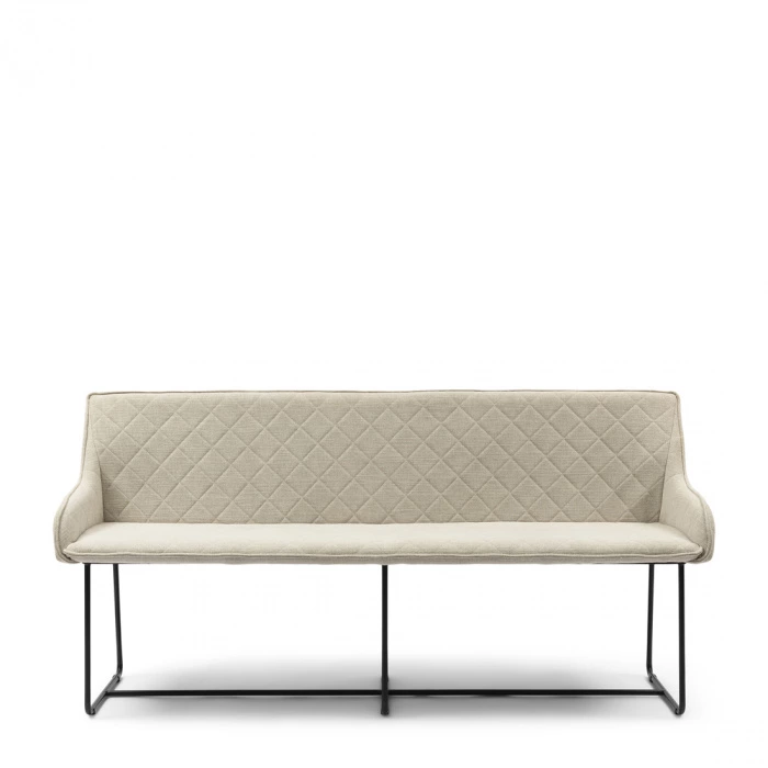 riviera maison Eetkamerbank Frisco Drive Fabulous Flax Mouline Linnen