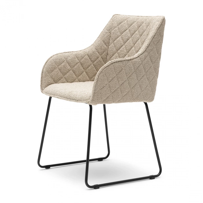 Riviera Maison Eetkamerstoel Met Armleuning Frisco Drive Natural Grey