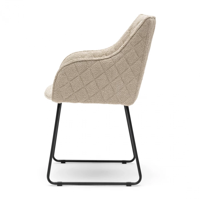 Riviera Maison Eetkamerstoel Met Armleuning Frisco Drive Natural Grey