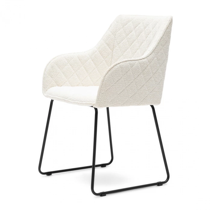 Riviera Maison Eetkamerstoel Met Armleuning Frisco Drive Simply White