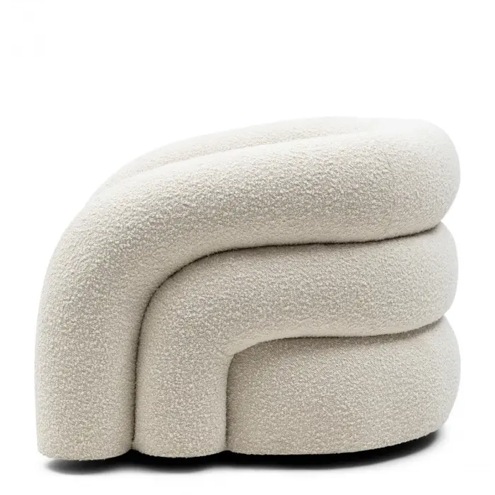 Riviera Maison Fauteuil Vittorio Swivel Simply White