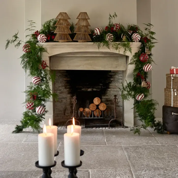 Riviera Maison Kandelaar Rustic Rattan Christmas Tree