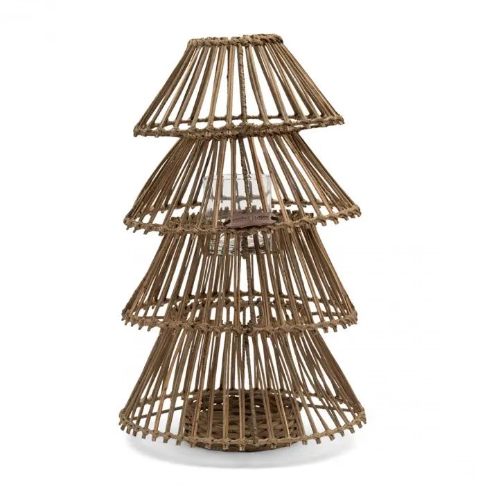 riviera maison Kandelaar Rustic Rattan Christmas Tree