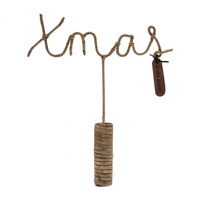 riviera maison Kerstboomdecoratie Rustic Rattan Xmas Tree