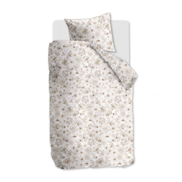 riviera maison Kussensloop RM Flowing Flowers Zand 60x70