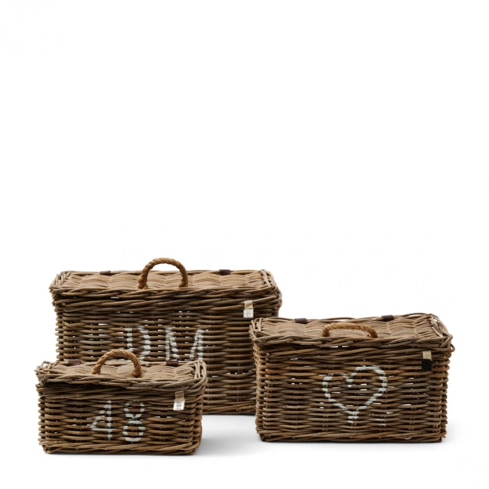 Riviera Maison Mand Rustic Rattan Classic Set Van 3