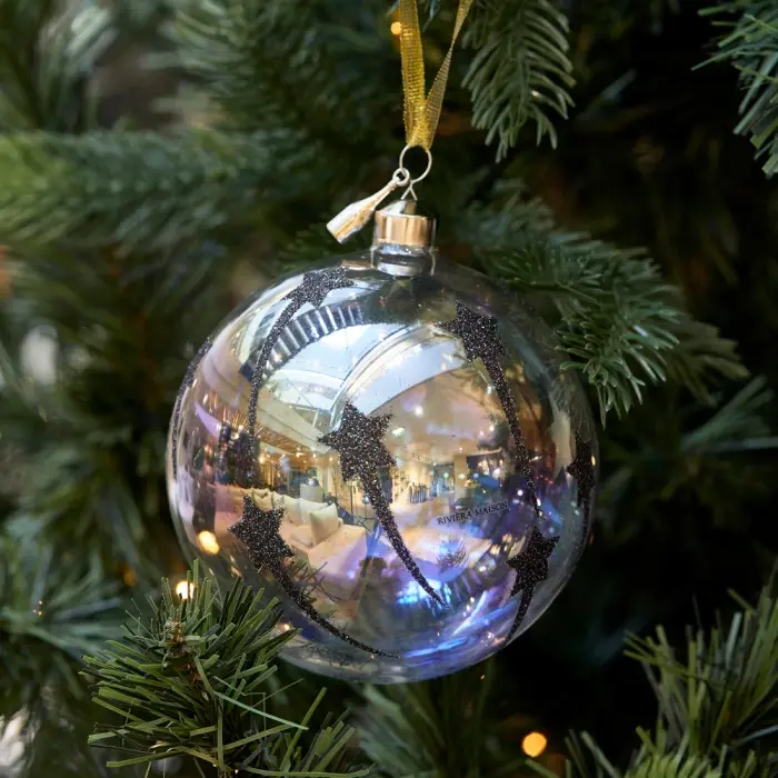 Riviera Maison Ornament Fallen Stars Transparant Ø12cm