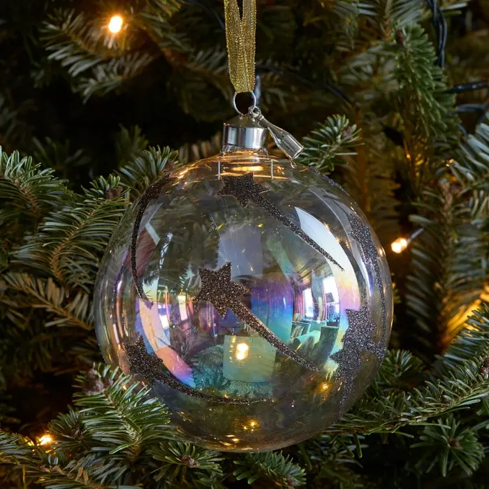 Riviera Maison Ornament Fallen Stars Transparant Ø12cm