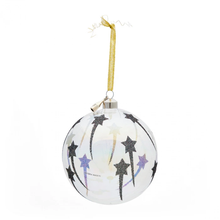 riviera maison Ornament Fallen Stars Transparant Ø12cm