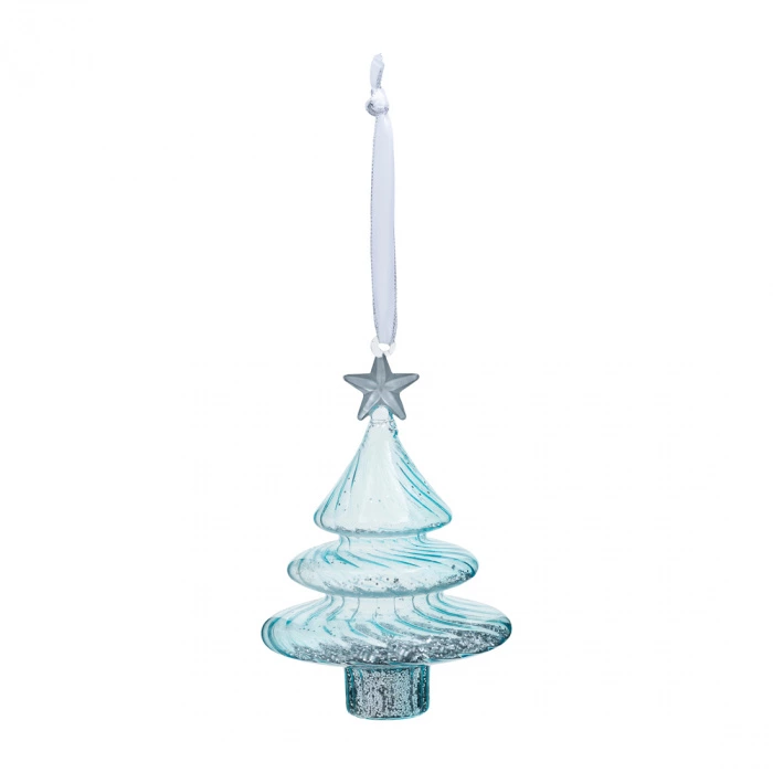riviera maison Ornament Sparkeling Christmas Tree Blauw