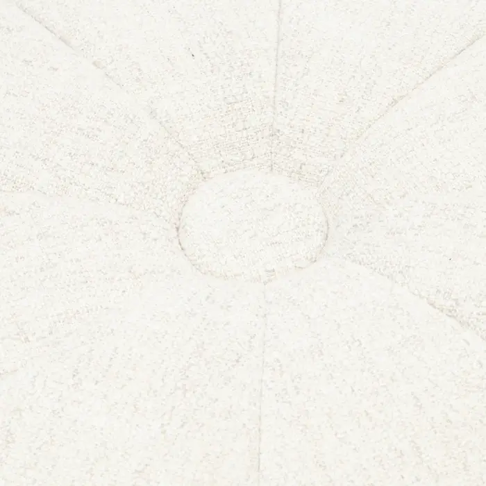 Riviera Maison Poef Falcone Antique White Rich Tweed