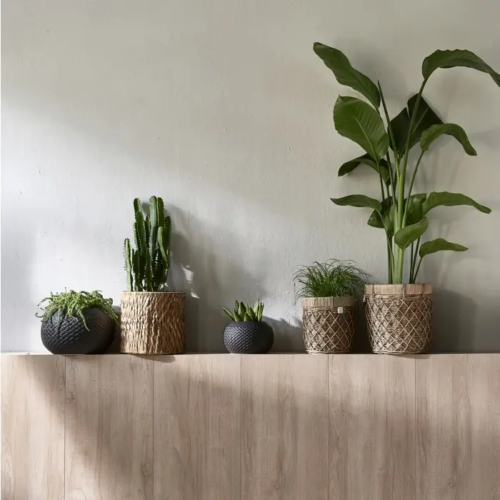 Riviera Maison Bloempot Rustic Rattan Diamond S