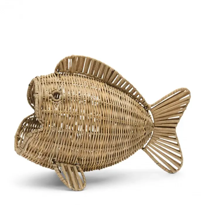 riviera maison Decoratiemand Rustic Rattan Fish