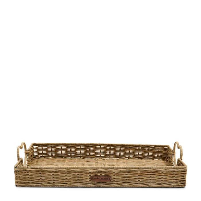 riviera maison Dienblad Rustic Rattan Happy Heart